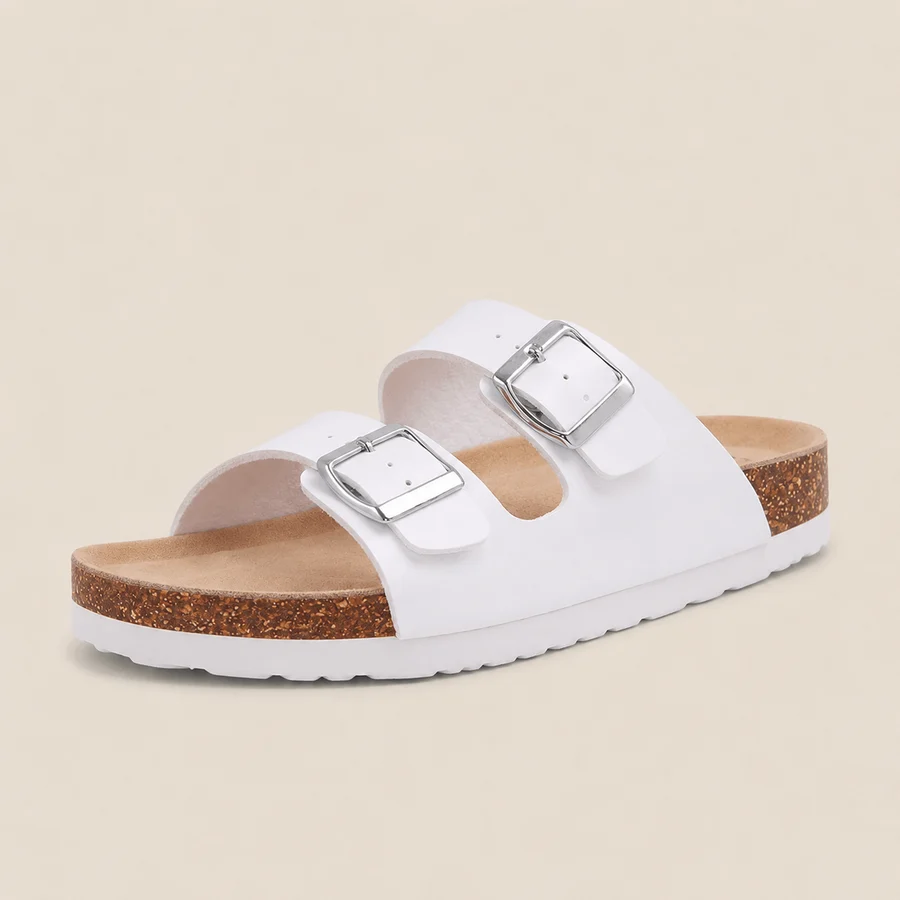 MARINA – SANDALIA DE CORCHO CON HEBILLA AJUSTABLE