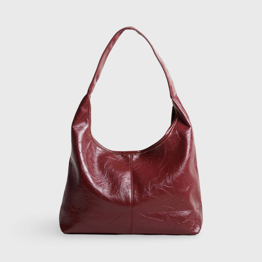 REBECA - BOLSO DE HOMBRO RETRO CON CIERRE A PRESIÓN