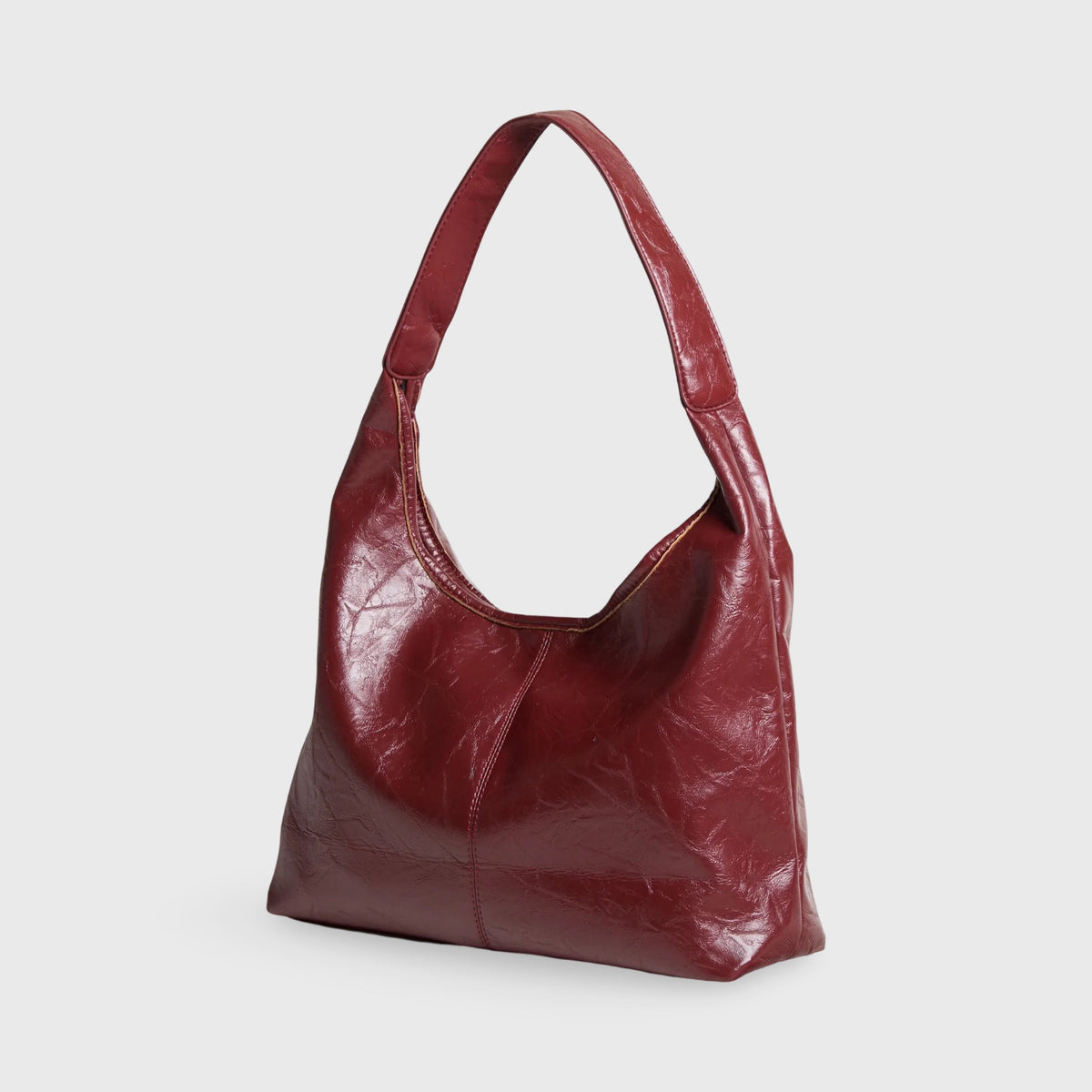 REBECA - BOLSO DE HOMBRO RETRO CON CIERRE A PRESIÓN
