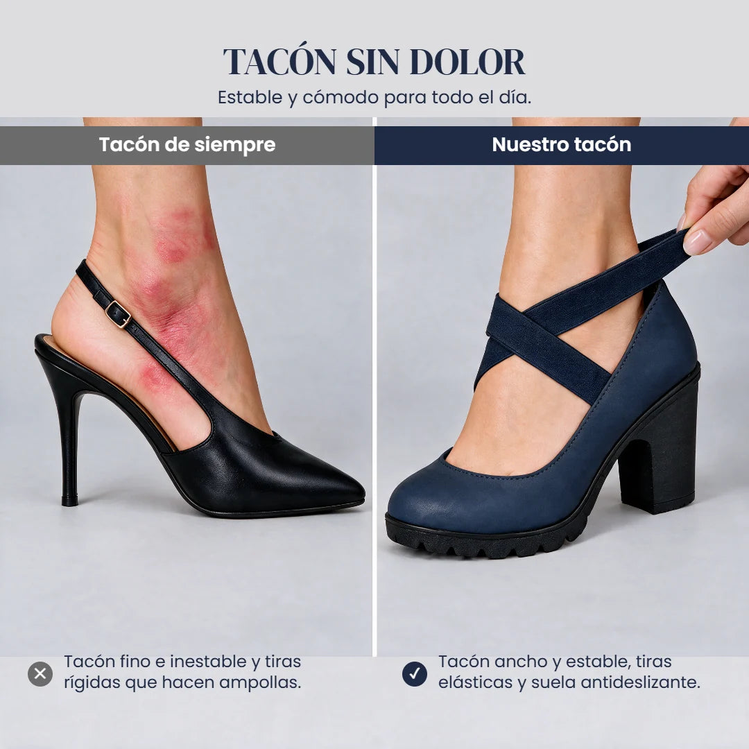 ROMINA - TACONES MARY JANE CON PLATAFORMA