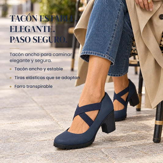 ROMINA - TACONES MARY JANE CON PLATAFORMA
