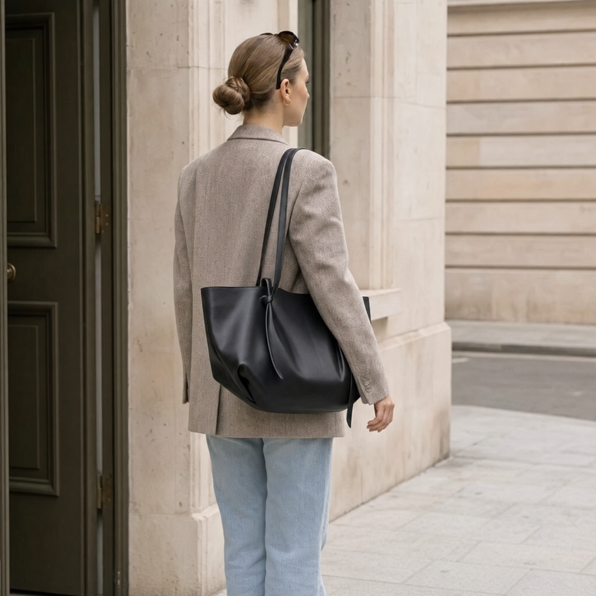 ALANA - BOLSO SHOPPER DE ASAS ANUDADAS