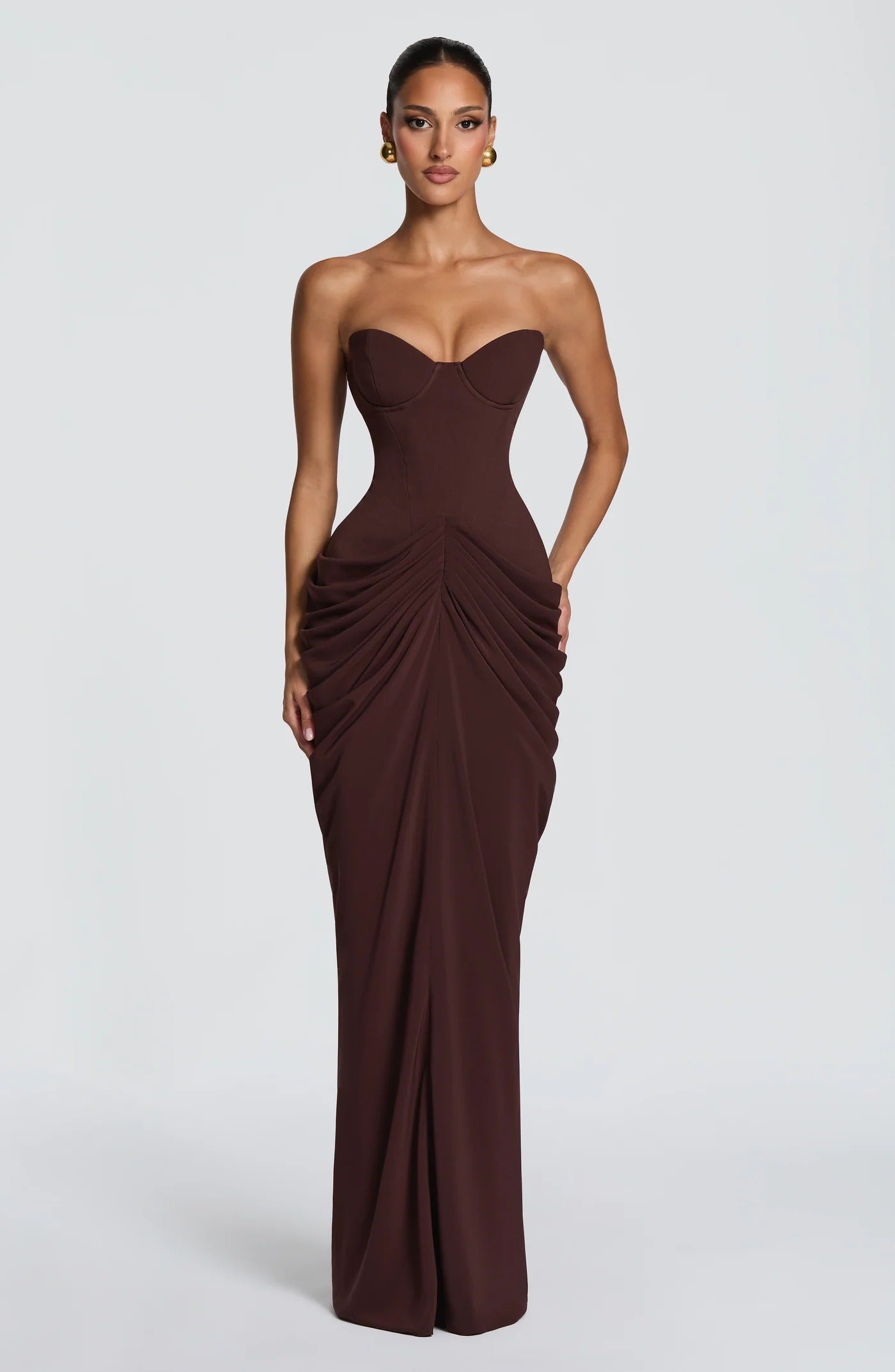 VALENTINA – VESTIDO MAXI CON CORSÉ