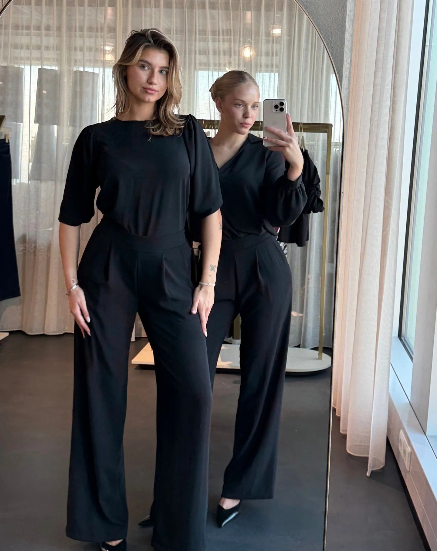 JULIA - PANTALÓN DE CORTE ANCHO