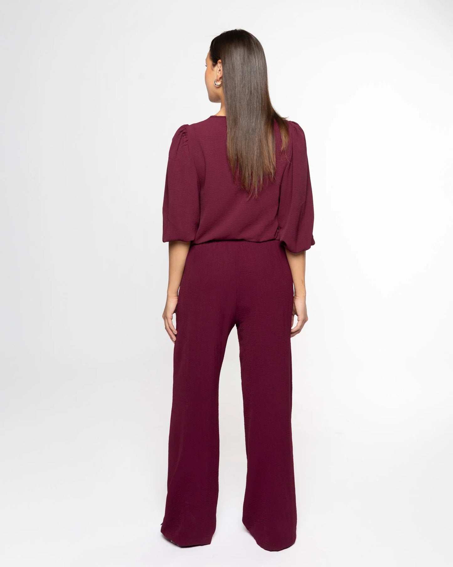 JULIA - PANTALÓN DE CORTE ANCHO