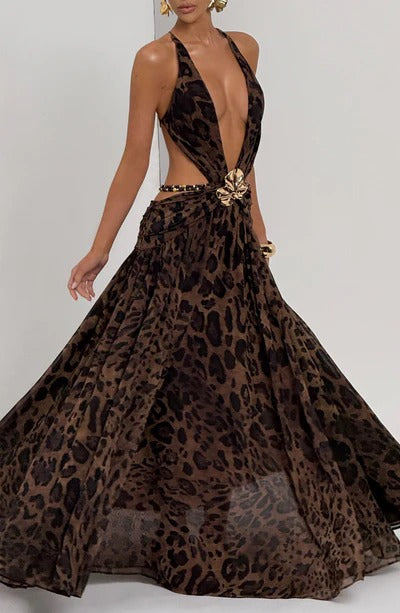 AMARA - VESTIDO MAXI ESPALDA DESCUBIERTA