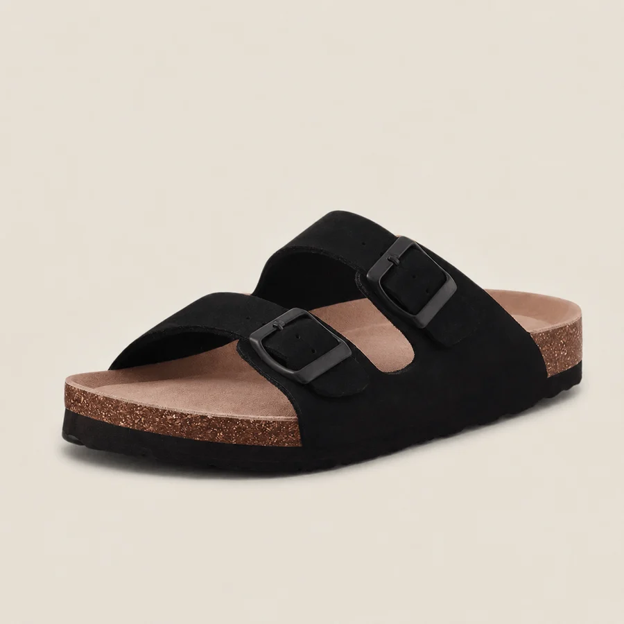MARINA – SANDALIA DE CORCHO CON HEBILLA AJUSTABLE