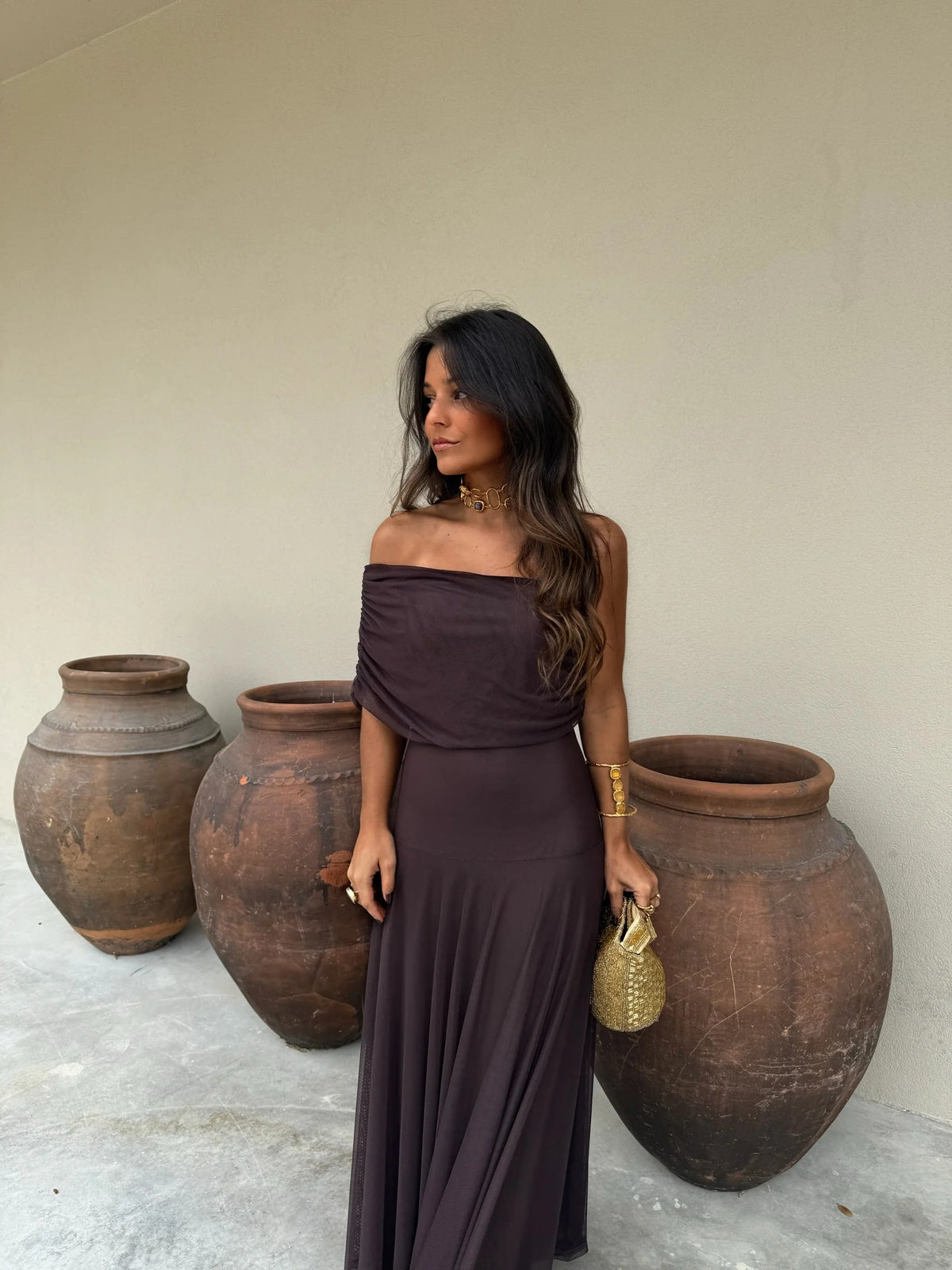 CELIA – VESTIDO DE TUL AJUSTADO