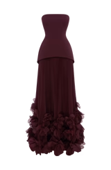 ALESSIA – VESTIDO DE OCASIÓN CON APLICACIONES FLORALES