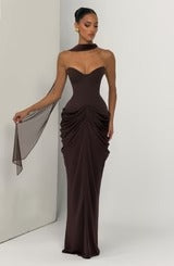 VALENTINA – VESTIDO MAXI CON CORSÉ