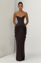 VALENTINA – VESTIDO MAXI CON CORSÉ
