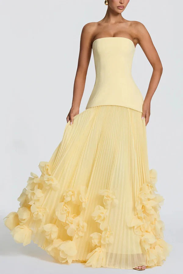 CLAUDIA – VESTIDO SIN TIRANTES