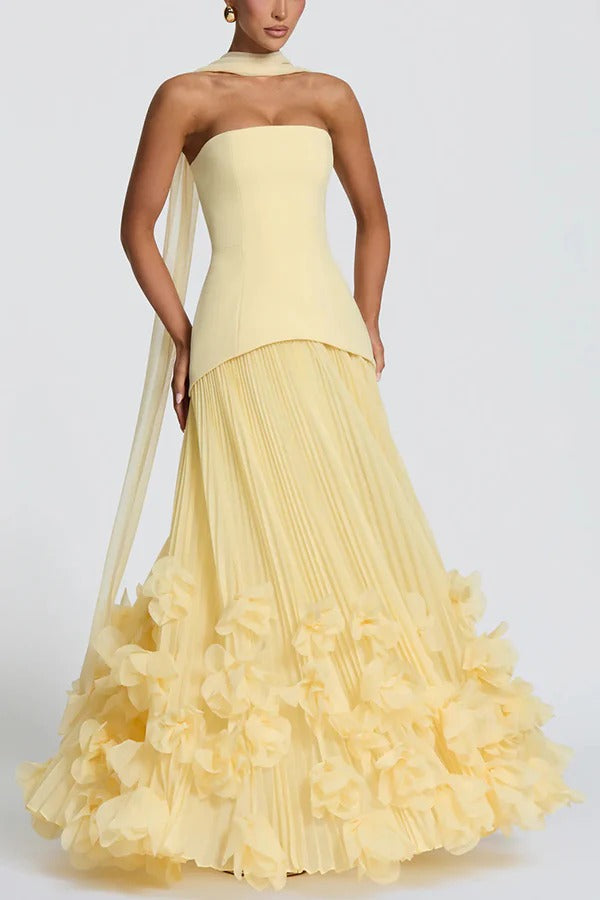 CLAUDIA – VESTIDO SIN TIRANTES
