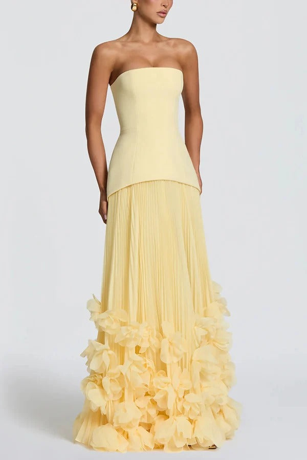 CLAUDIA – VESTIDO SIN TIRANTES
