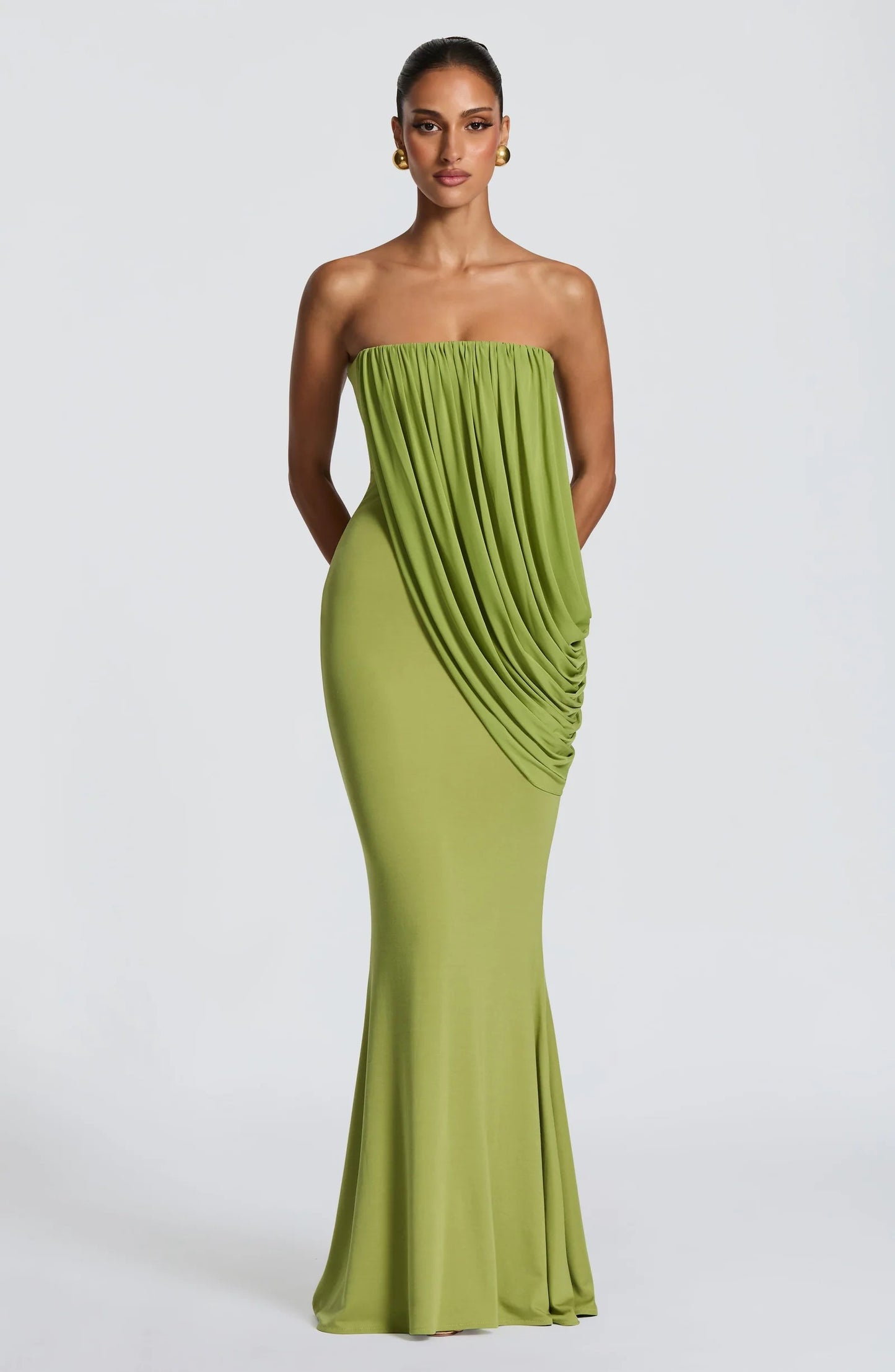 ALBA – VESTIDO CON DRAPEADO
