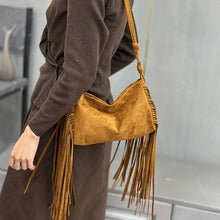 ALMA - BOLSO BOHO FLECOS