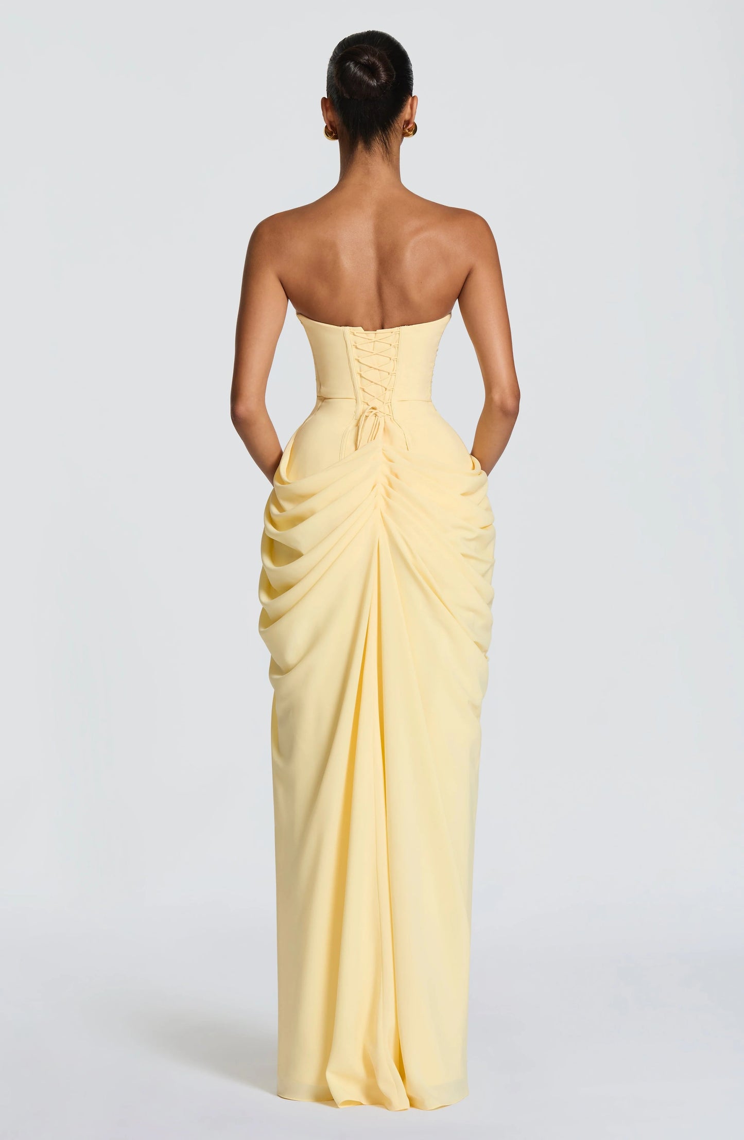 SIENA - VESTIDO LARGO SATINADO