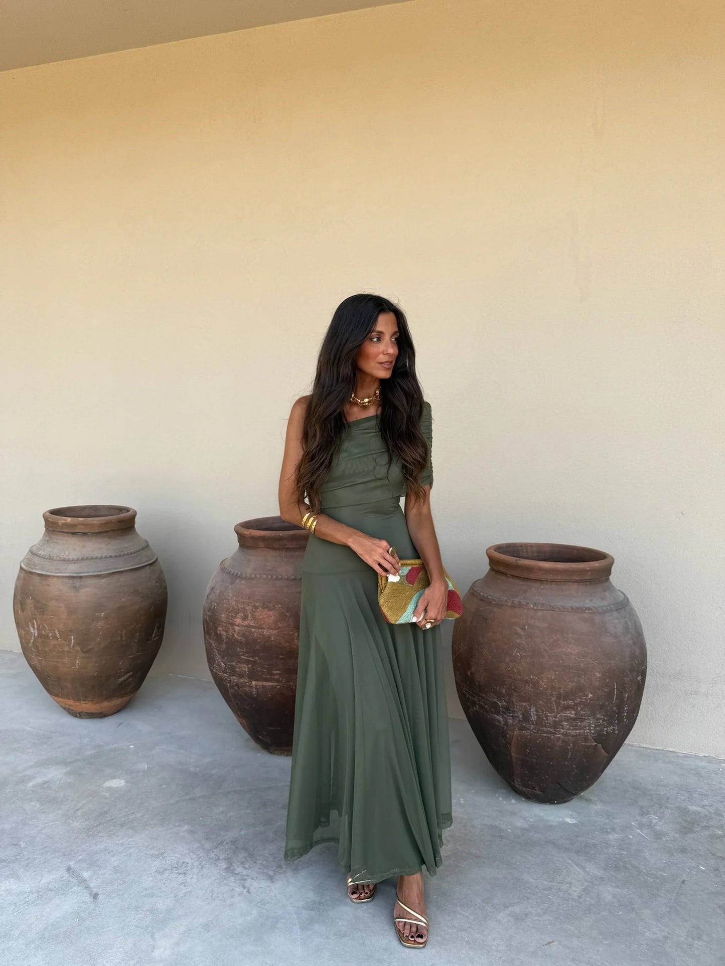 CELIA – VESTIDO DE TUL AJUSTADO