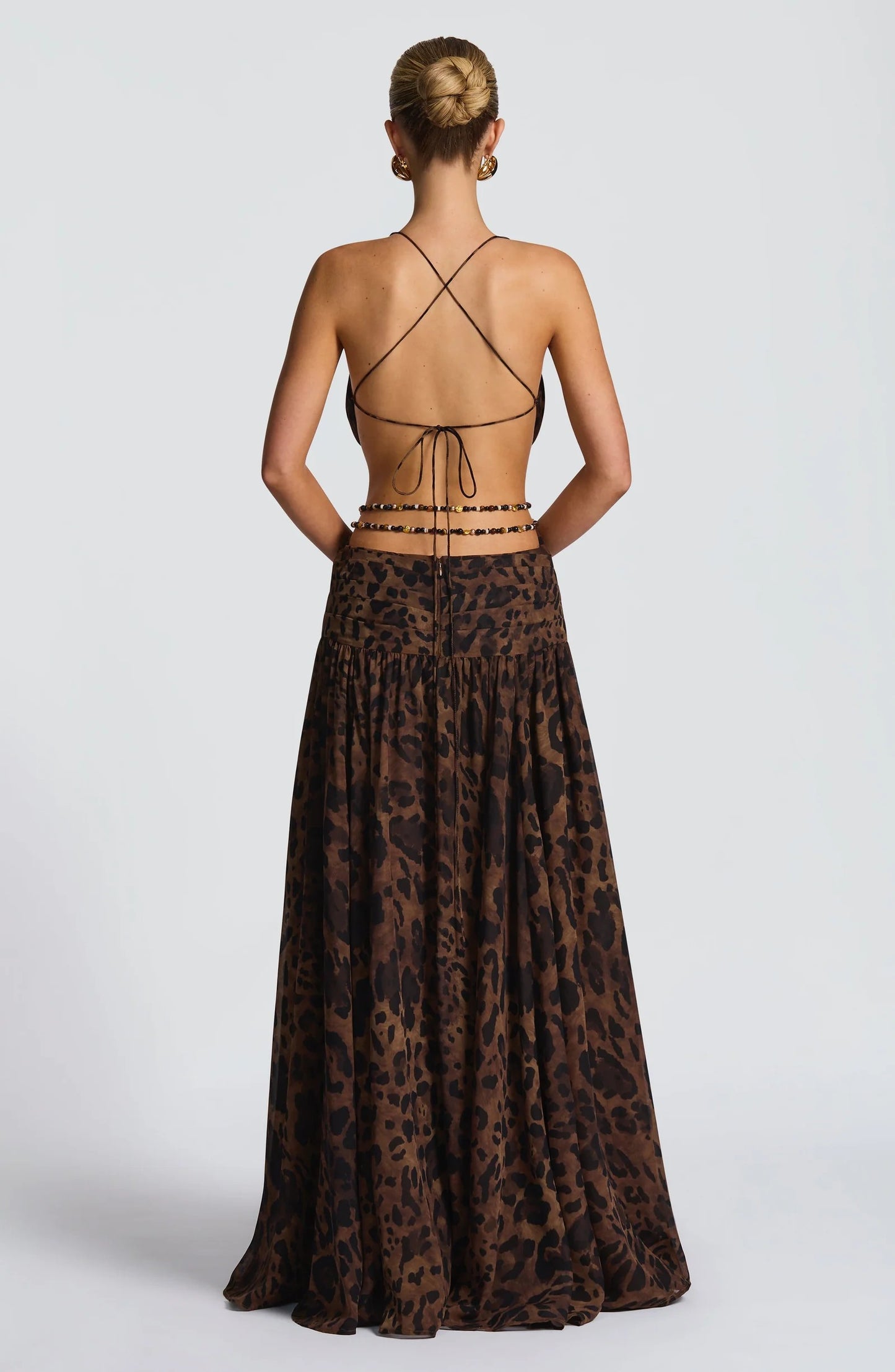 AMARA - VESTIDO MAXI ESPALDA DESCUBIERTA