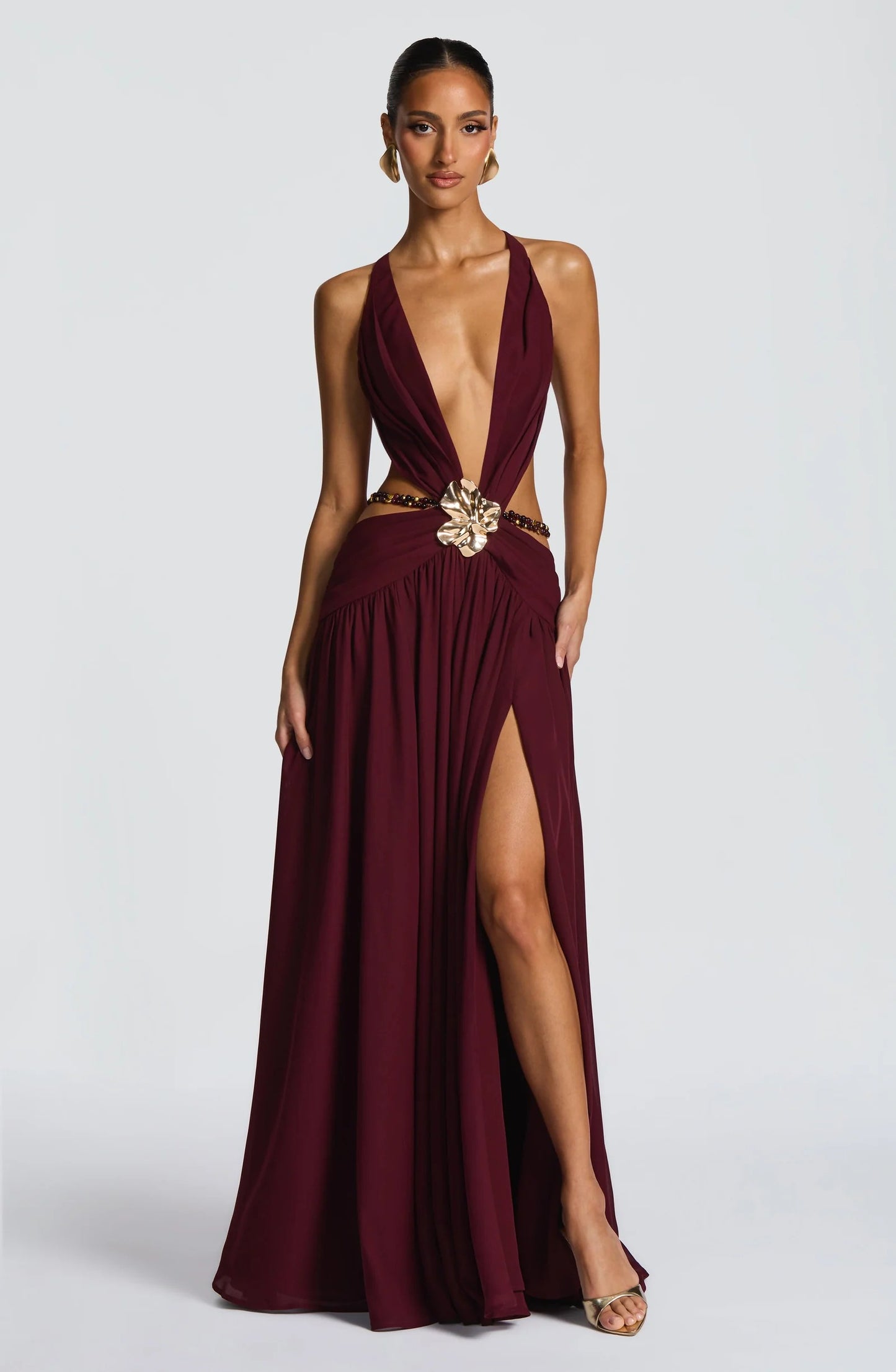 AMARA - VESTIDO MAXI ESPALDA DESCUBIERTA