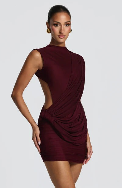 ALEXA - VESTIDO MINI ESPALDA ABIERTA