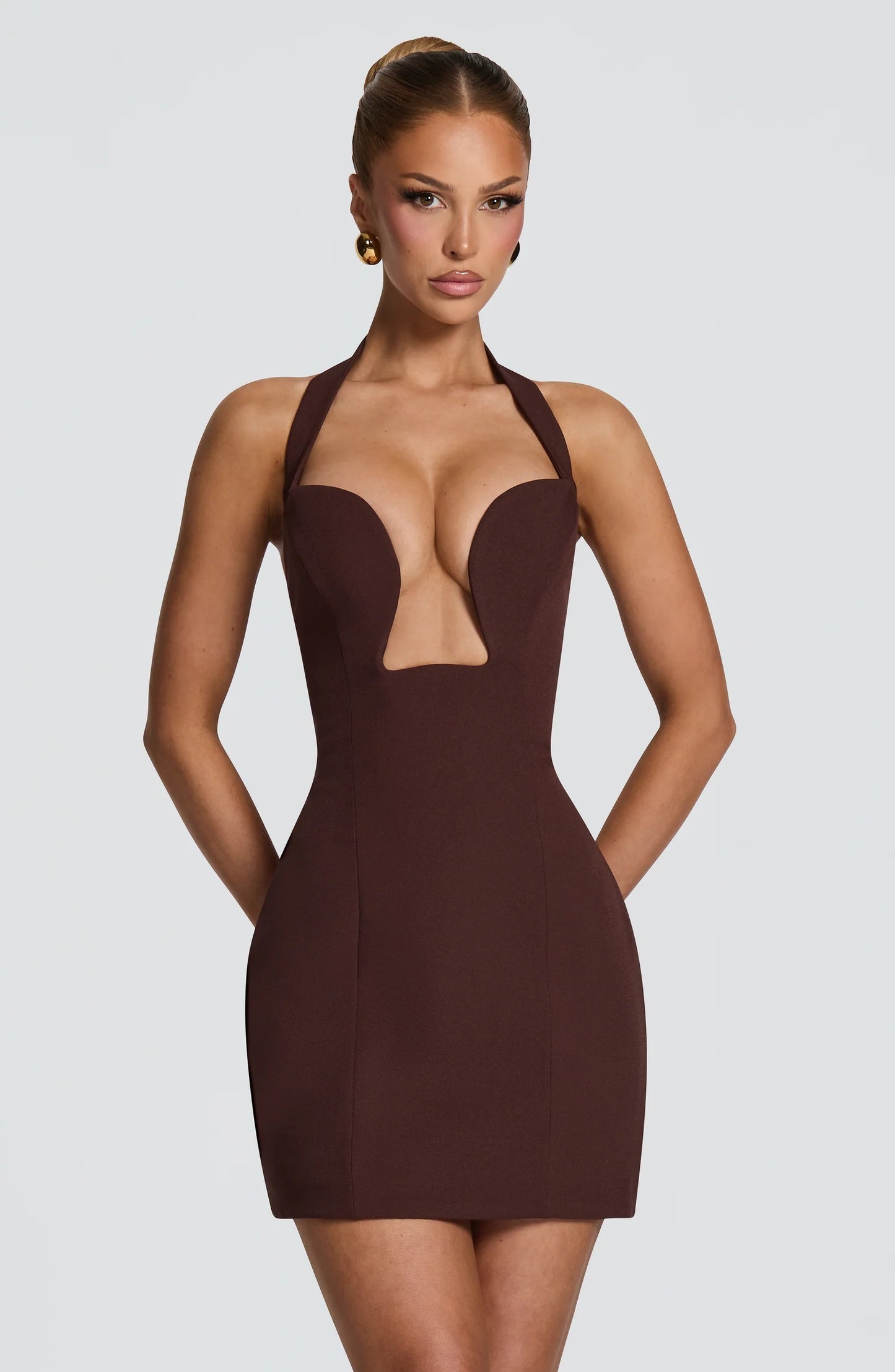 CAMILA – VESTIDO MINI ESCOTE PRONUNCIADO