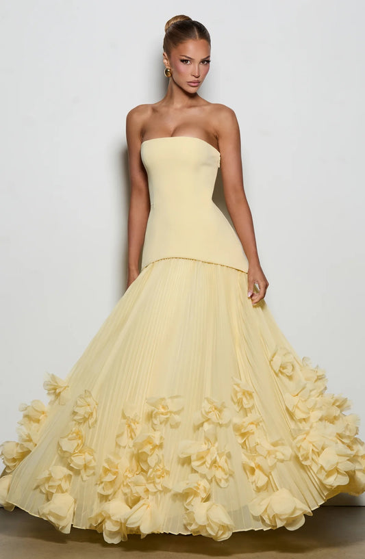 CLAUDIA – VESTIDO SIN TIRANTES