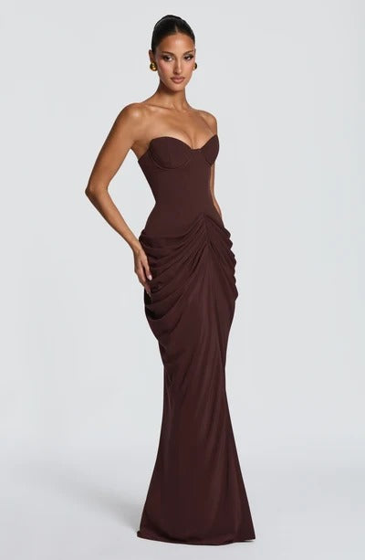 VALENTINA – VESTIDO MAXI CON CORSÉ